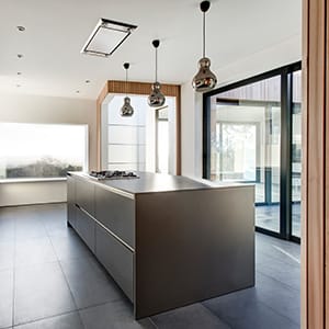 A very modern and minimalist kitchen 