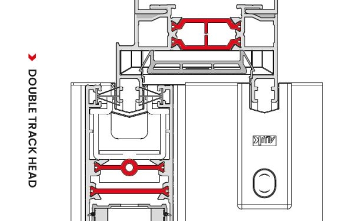 S67 Double Track Head