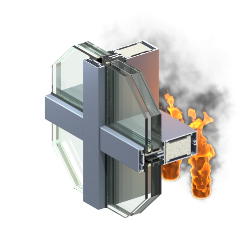 Curtain Wall AW50 FR
